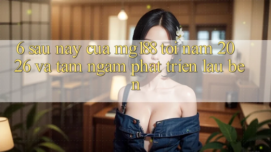6. Sau này Của mg188 Tới Năm 2026 Và Tầm Ngắm Phát Triển Lâu bền 6. Sau này Của mg188 Tới Năm 2026 Và Tầm Ngắm Phát Triển Lâu bền