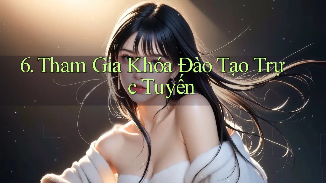 6. Tham Gia Khóa Đào Tạo Trực Tuyến 6. Tham Gia Khóa Đào Tạo Trực Tuyến
