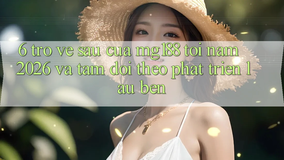 6. Trở về sau Của mg188 Tới Năm 2026 Và Tầm Dõi theo Phát Triển Lâu bền 6. Trở về sau Của mg188 Tới Năm 2026 Và Tầm Dõi theo Phát Triển Lâu bền