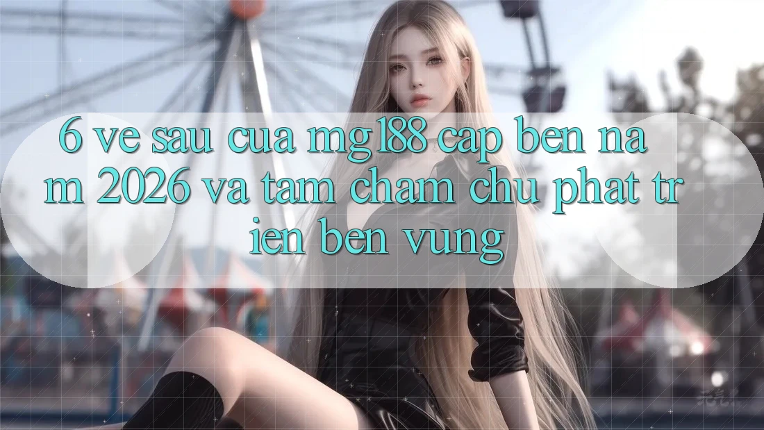 6. Về sau Của mg188 Cập bến Năm 2026 Và Tầm Chăm chú Phát Triển Bền Vững 6. Về sau Của mg188 Cập bến Năm 2026 Và Tầm Chăm chú Phát Triển Bền Vững