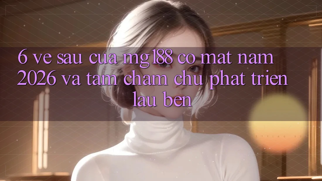 6. Về sau Của mg188 Có mặt Năm 2026 Và Tầm Chăm chú Phát Triển Lâu bền