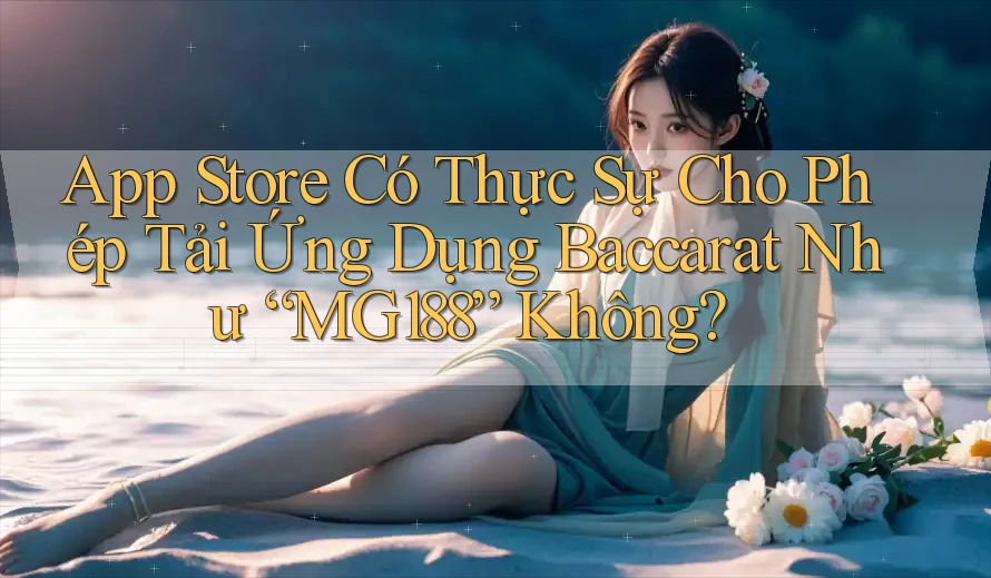 App Store Có Thực Sự Cho Phép Tải Ứng Dụng Baccarat Như “MG188” Không? App Store Có Thực Sự Cho Phép Tải Ứng Dụng Baccarat Như “MG188” Không?