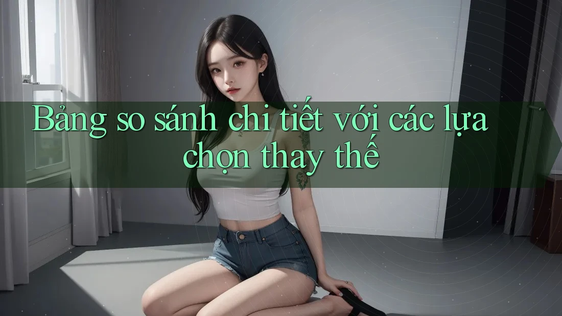 Bảng so sánh chi tiết với các lựa chọn thay thế Bảng so sánh chi tiết với các lựa chọn thay thế