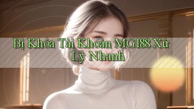bị khóa tài khoản mg188 xử lý nhanh