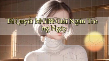 bí quyết mg188 giải ngân trong ngày