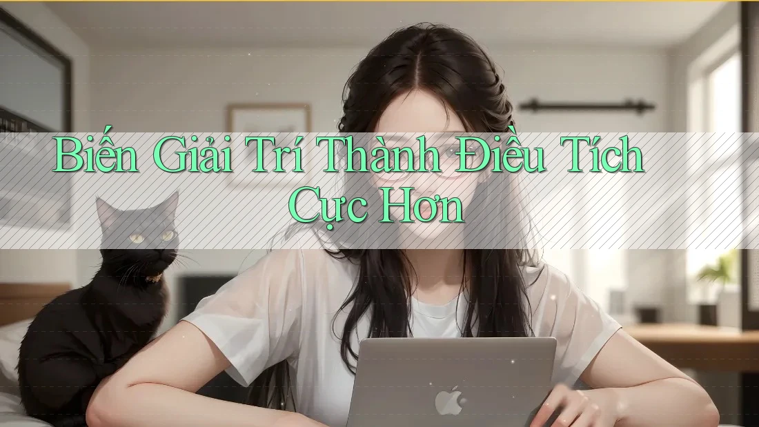 Biến Giải Trí Thành Điều Tích Cực Hơn Biến Giải Trí Thành Điều Tích Cực Hơn