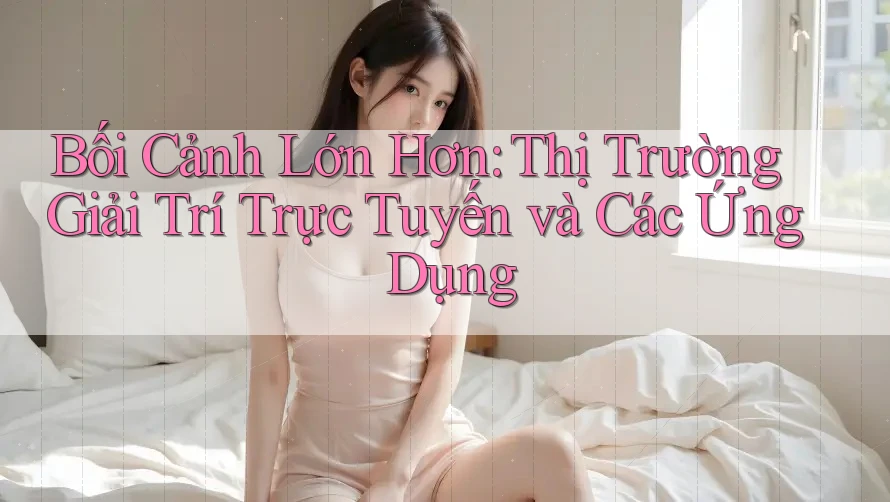 Bối Cảnh Lớn Hơn: Thị Trường Giải Trí Trực Tuyến và Các Ứng Dụng Bối Cảnh Lớn Hơn: Thị Trường Giải Trí Trực Tuyến và Các Ứng Dụng