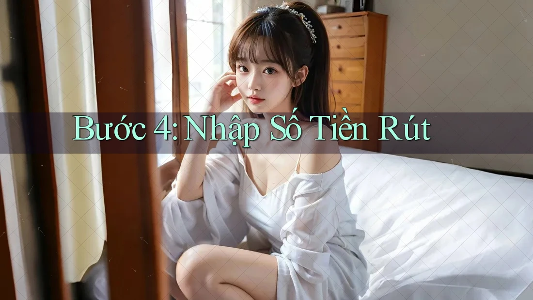 Bước 4: Nhập Số Tiền Rút Bước 4: Nhập Số Tiền Rút