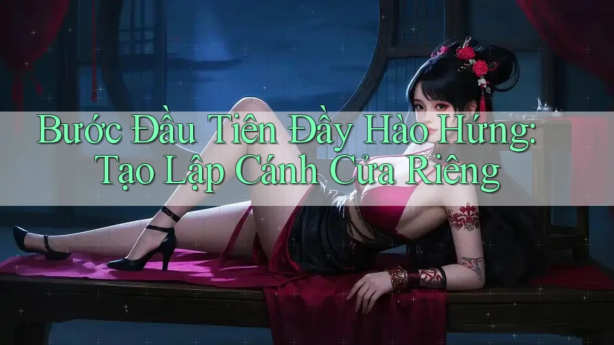 Bước Đầu Tiên Đầy Hào Hứng: Tạo Lập Cánh Cửa Riêng Bước Đầu Tiên Đầy Hào Hứng: Tạo Lập Cánh Cửa Riêng