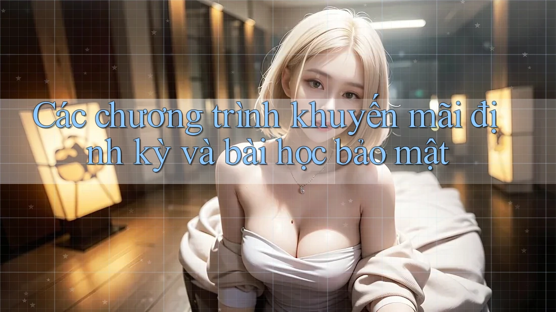 Các chương trình khuyến mãi định kỳ và bài học bảo mật Các chương trình khuyến mãi định kỳ và bài học bảo mật