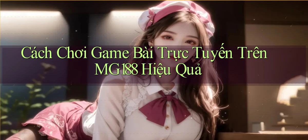 cách chơi game bài trực tuyến trên mg188 hiệu quả