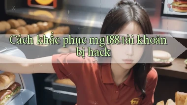 Cách khắc phục mg188 tài khoản bị hack