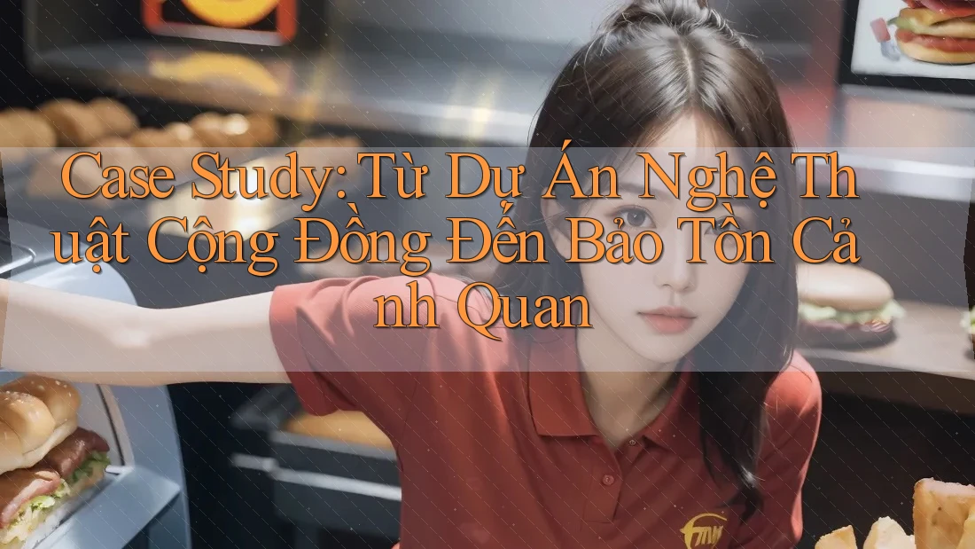 Case Study: Từ Dự Án Nghệ Thuật Cộng Đồng Đến Bảo Tồn Cảnh Quan Case Study: Từ Dự Án Nghệ Thuật Cộng Đồng Đến Bảo Tồn Cảnh Quan