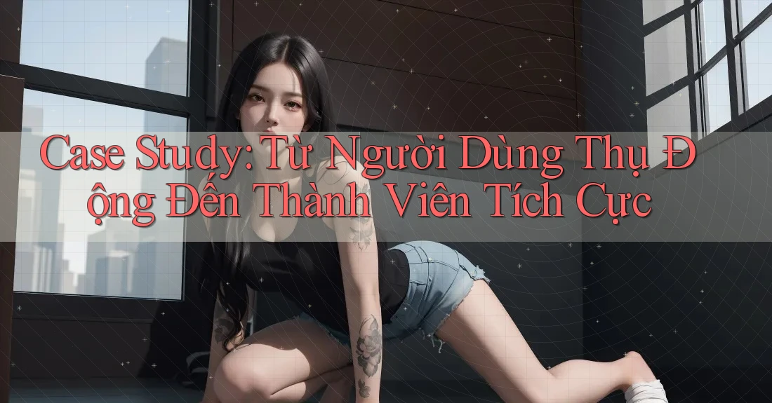 Case Study: Từ Người Dùng Thụ Động Đến Thành Viên Tích Cực Case Study: Từ Người Dùng Thụ Động Đến Thành Viên Tích Cực