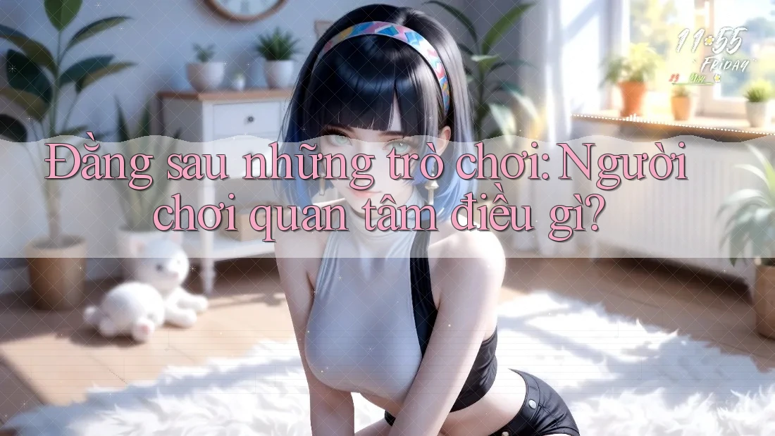 Đằng sau những trò chơi: Người chơi quan tâm điều gì? Đằng sau những trò chơi: Người chơi quan tâm điều gì?
