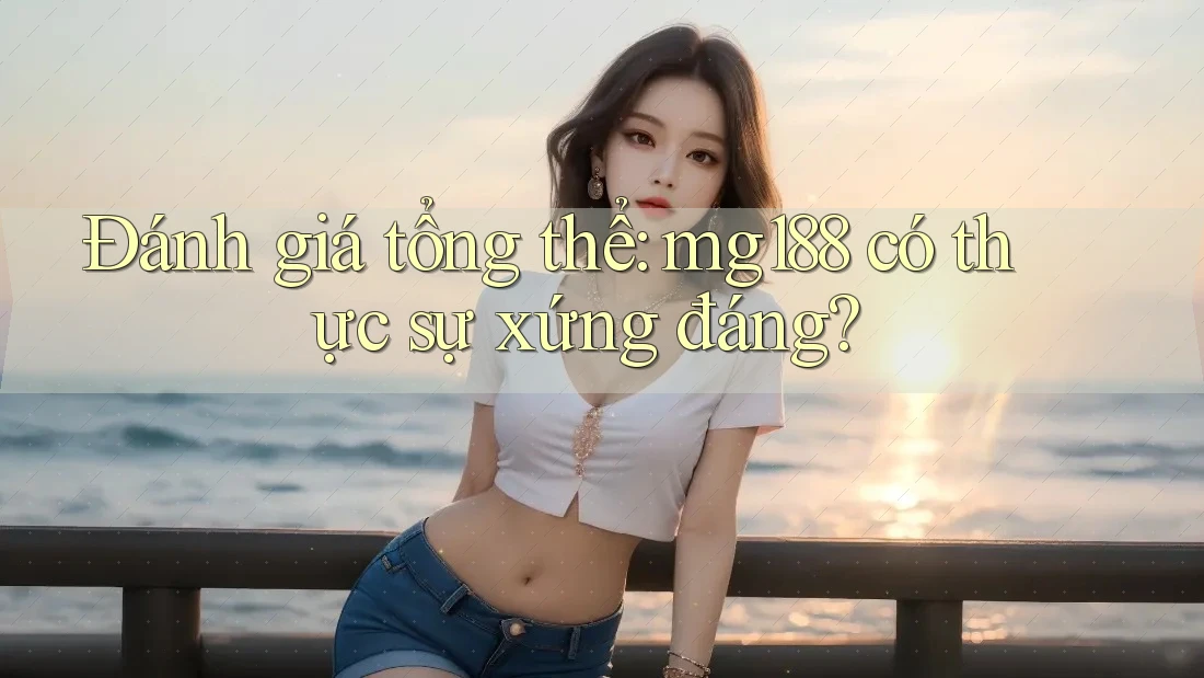 Đánh giá tổng thể: mg188 có thực sự xứng đáng? Đánh giá tổng thể: mg188 có thực sự xứng đáng?