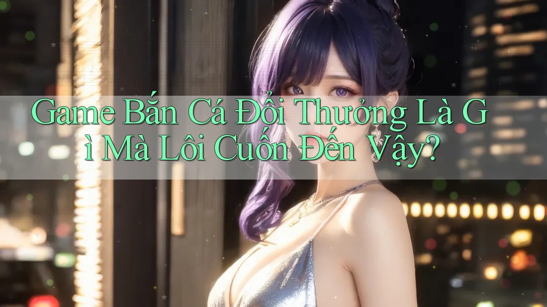 Game Bắn Cá Đổi Thưởng Là Gì Mà Lôi Cuốn Đến Vậy? Game Bắn Cá Đổi Thưởng Là Gì Mà Lôi Cuốn Đến Vậy?