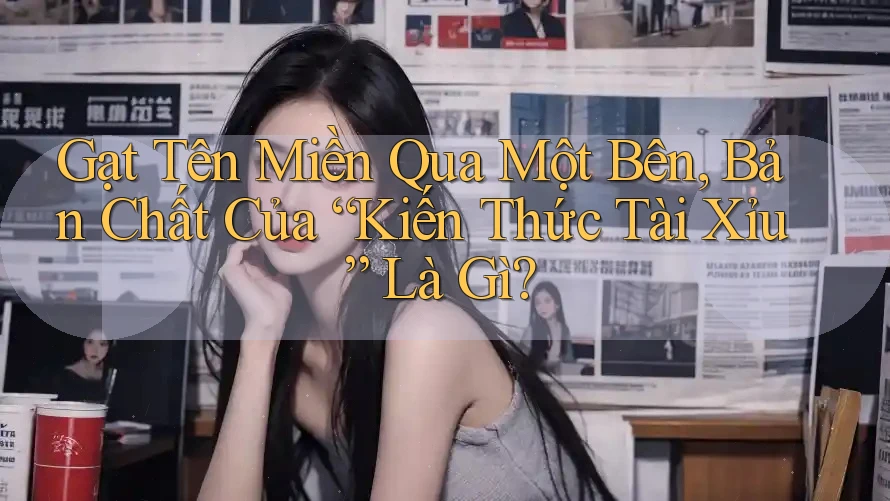 Gạt Tên Miền Qua Một Bên, Bản Chất Của “Kiến Thức Tài Xỉu” Là Gì? Gạt Tên Miền Qua Một Bên, Bản Chất Của “Kiến Thức Tài Xỉu” Là Gì?
