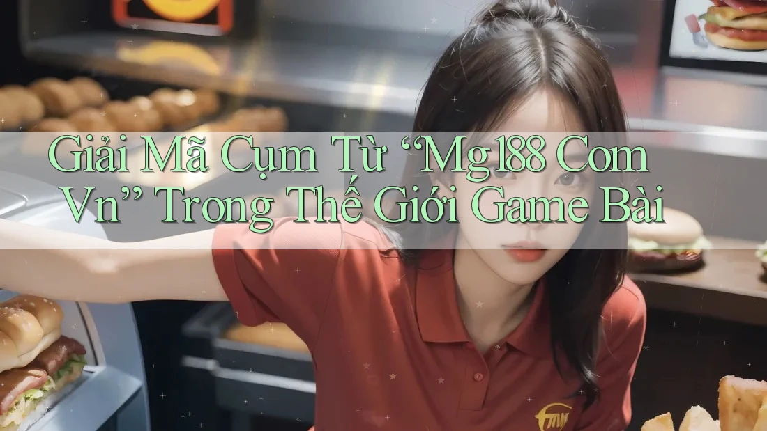 Giải Mã Cụm Từ “Mg188 Com Vn” Trong Thế Giới Game Bài Giải Mã Cụm Từ “Mg188 Com Vn” Trong Thế Giới Game Bài