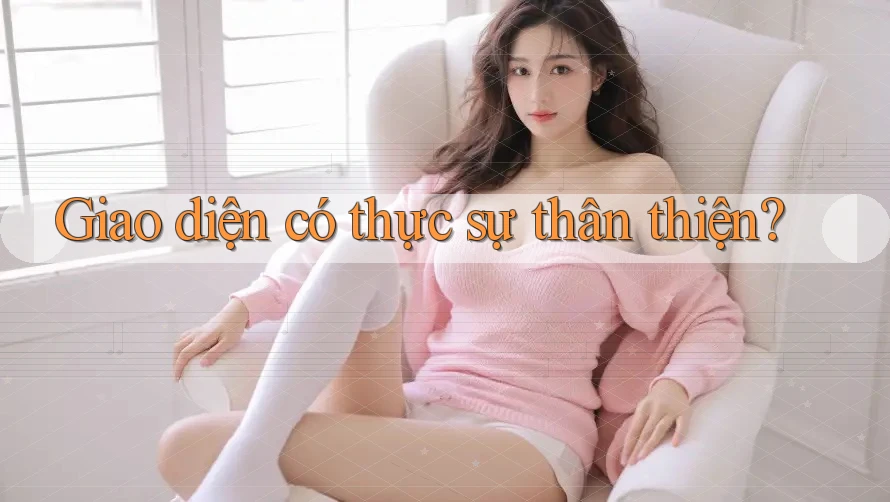 Giao diện có thực sự thân thiện?