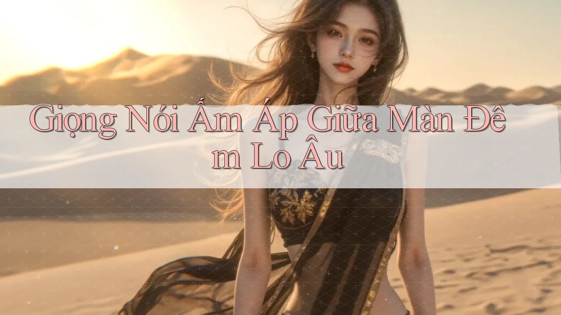 Giọng Nói Ấm Áp Giữa Màn Đêm Lo Âu Giọng Nói Ấm Áp Giữa Màn Đêm Lo Âu
