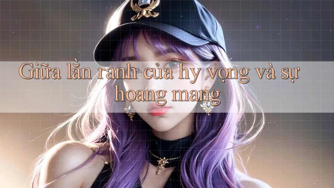 Giữa lằn ranh của hy vọng và sự hoang mang Giữa lằn ranh của hy vọng và sự hoang mang