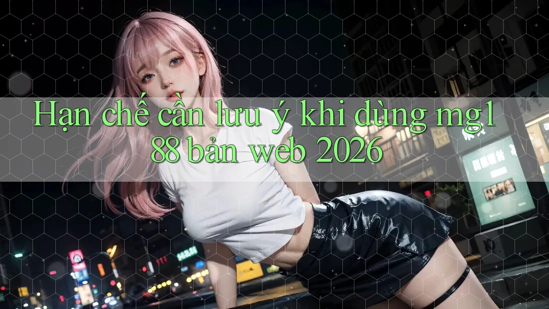 Hạn chế cần lưu ý khi dùng mg188 bản web 2026 Hạn chế cần lưu ý khi dùng mg188 bản web 2026
