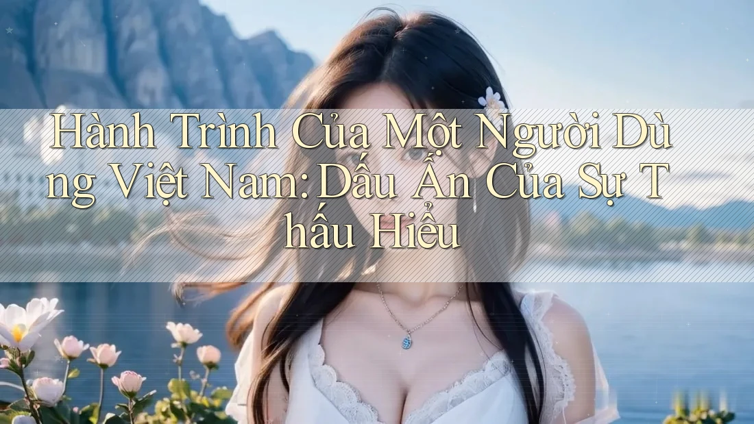 Hành Trình Của Một Người Dùng Việt Nam: Dấu Ấn Của Sự Thấu Hiểu Hành Trình Của Một Người Dùng Việt Nam: Dấu Ấn Của Sự Thấu Hiểu