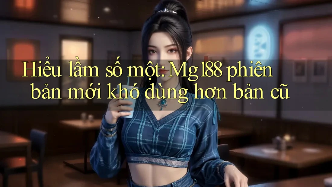 Hiểu lầm số một: Mg188 phiên bản mới khó dùng hơn bản cũ Hiểu lầm số một: Mg188 phiên bản mới khó dùng hơn bản cũ