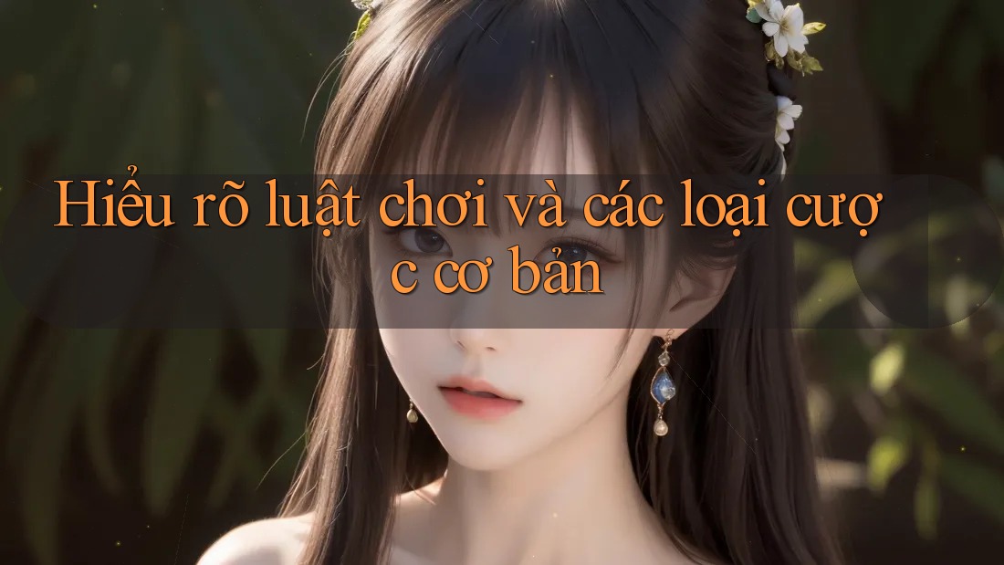 Hiểu rõ luật chơi và các loại cược cơ bản