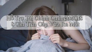 hỗ trợ tài chính online mg188 cần tiền gấp vừa ra mắt