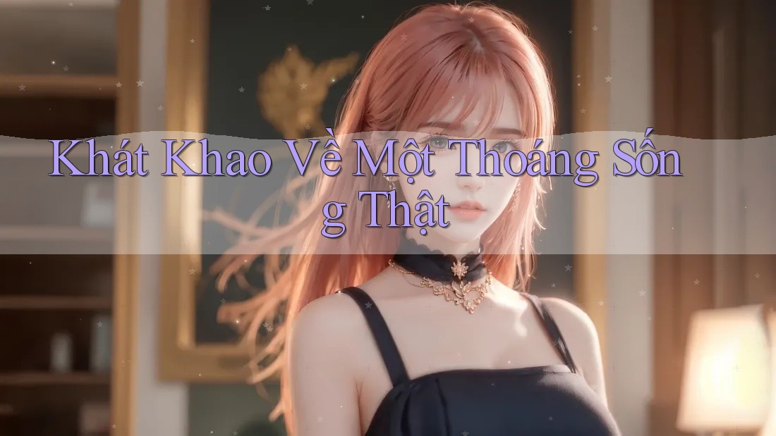 Khát Khao Về Một Thoáng Sống Thật Khát Khao Về Một Thoáng Sống Thật