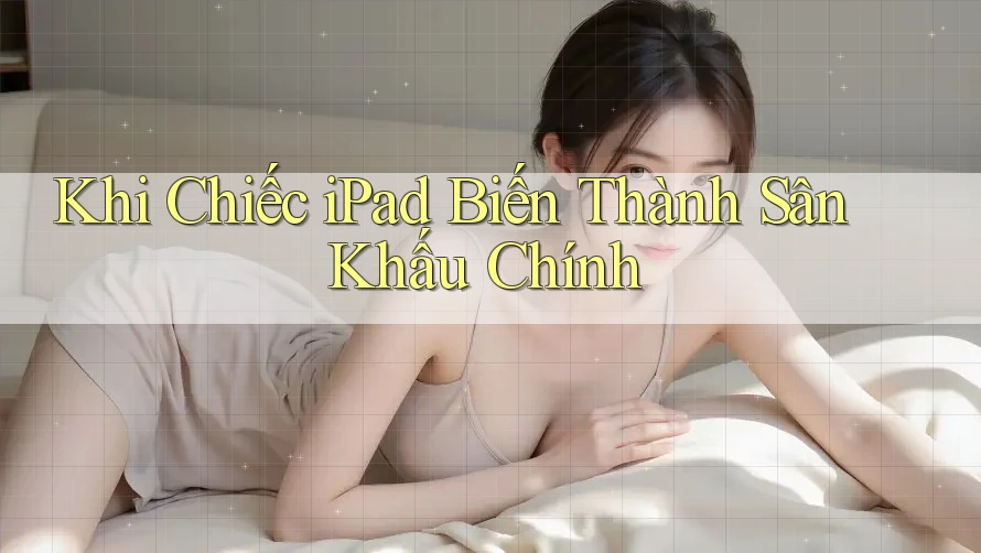 Khi Chiếc iPad Biến Thành Sân Khấu Chính Khi Chiếc iPad Biến Thành Sân Khấu Chính