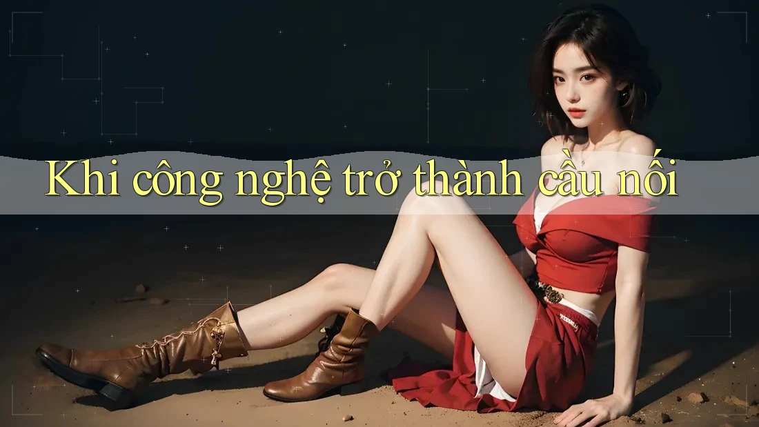 Khi công nghệ trở thành cầu nối Khi công nghệ trở thành cầu nối