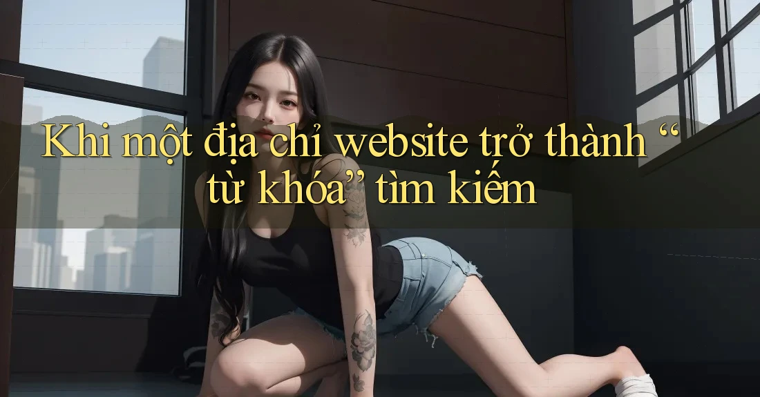 Khi một địa chỉ website trở thành “từ khóa” tìm kiếm Khi một địa chỉ website trở thành “từ khóa” tìm kiếm