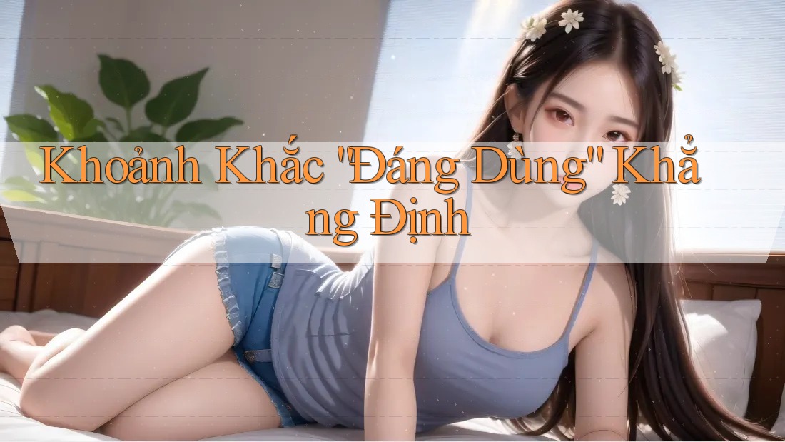 Khoảnh Khắc “Đáng Dùng” Khẳng Định Khoảnh Khắc “Đáng Dùng” Khẳng Định