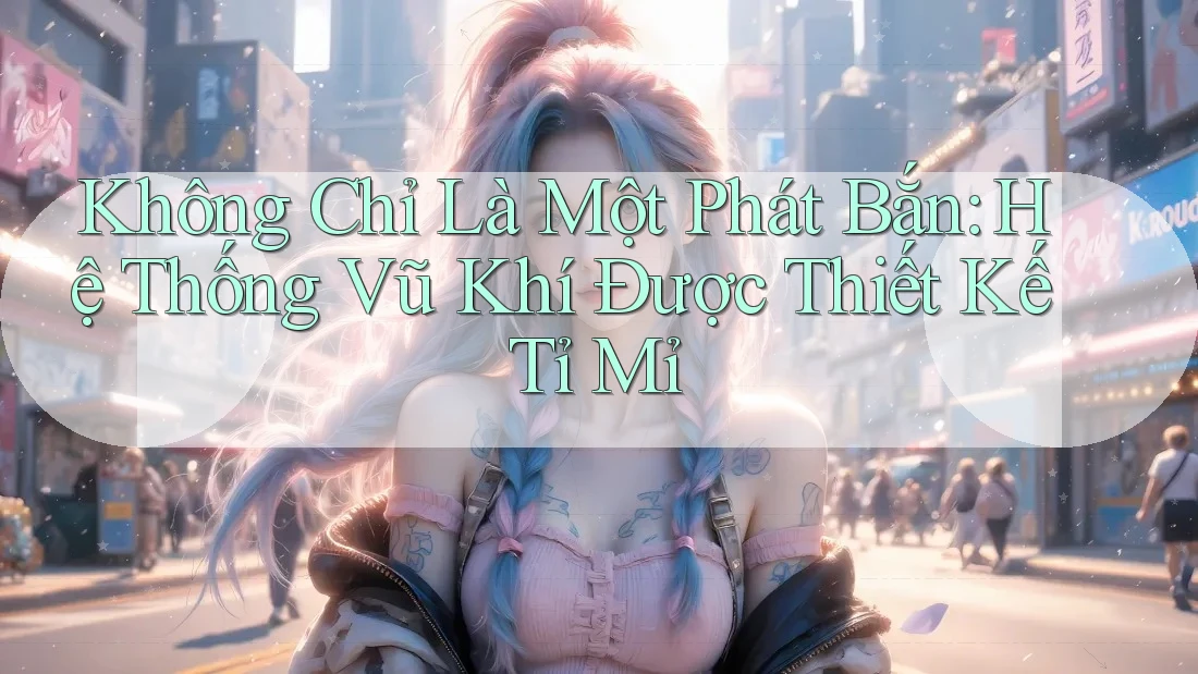 Không Chỉ Là Một Phát Bắn: Hệ Thống Vũ Khí Được Thiết Kế Tỉ Mỉ Không Chỉ Là Một Phát Bắn: Hệ Thống Vũ Khí Được Thiết Kế Tỉ Mỉ