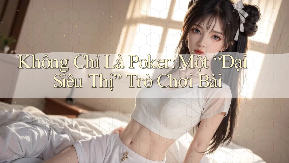 Không Chỉ Là Poker: Một “Đại Siêu Thị” Trò Chơi Bài