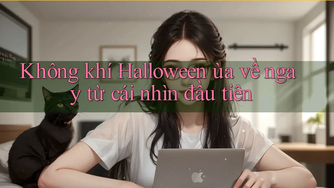 Không khí Halloween ùa về ngay từ cái nhìn đầu tiên Không khí Halloween ùa về ngay từ cái nhìn đầu tiên