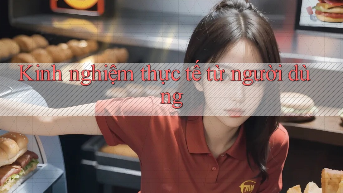 Kinh nghiệm thực tế từ người dùng