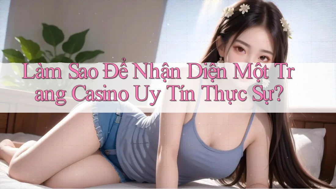 Làm Sao Để Nhận Diện Một Trang Casino Uy Tín Thực Sự?