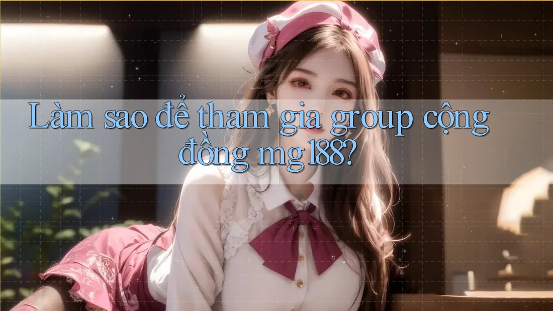 Làm sao để tham gia group cộng đồng mg188? Làm sao để tham gia group cộng đồng mg188?