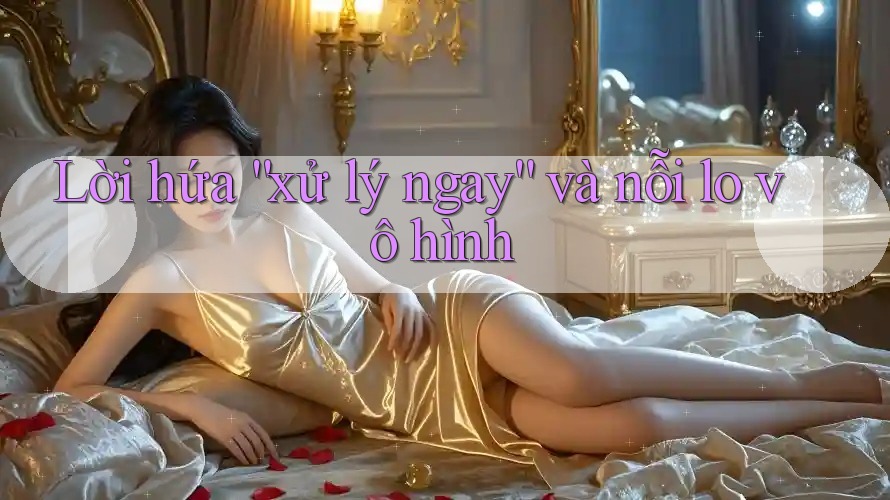 Lời hứa “xử lý ngay” và nỗi lo vô hình Lời hứa “xử lý ngay” và nỗi lo vô hình