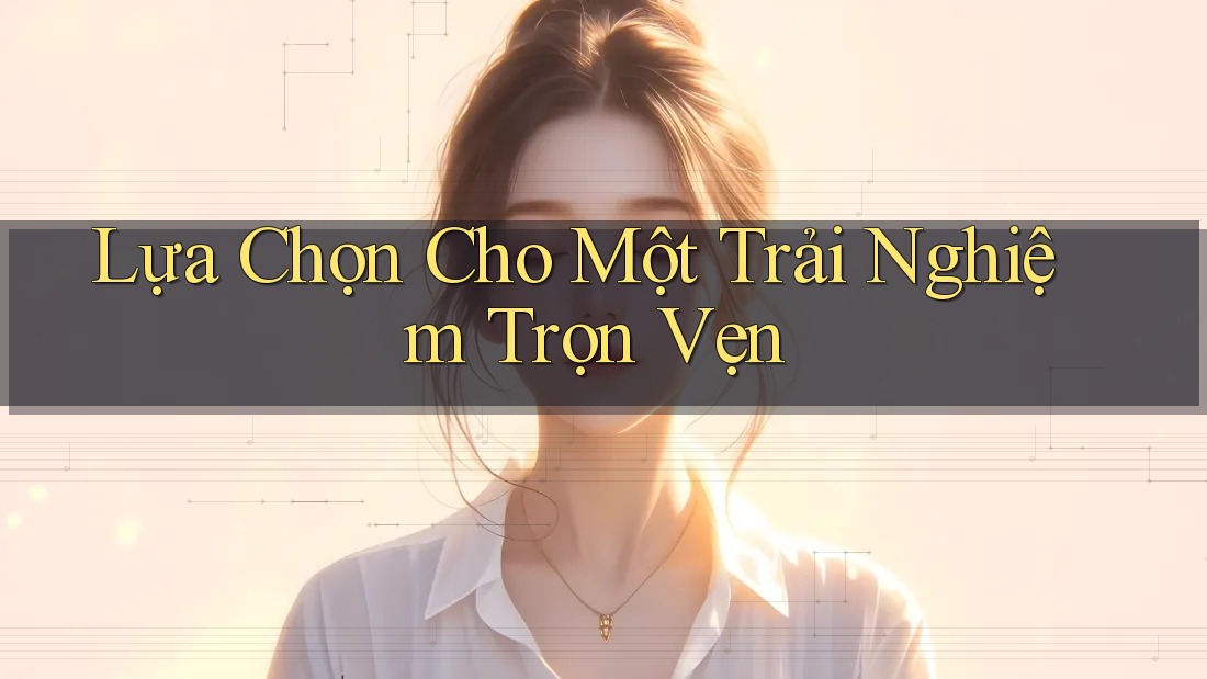 Lựa Chọn Cho Một Trải Nghiệm Trọn Vẹn Lựa Chọn Cho Một Trải Nghiệm Trọn Vẹn