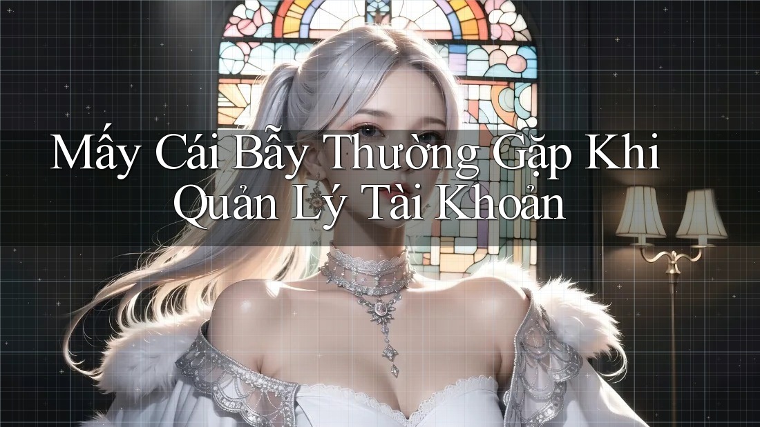 Mấy Cái Bẫy Thường Gặp Khi Quản Lý Tài Khoản Mấy Cái Bẫy Thường Gặp Khi Quản Lý Tài Khoản