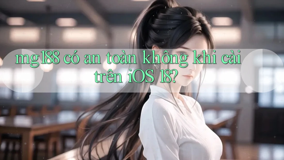 mg188 có an toàn không khi cài trên iOS 18? mg188 có an toàn không khi cài trên iOS 18?