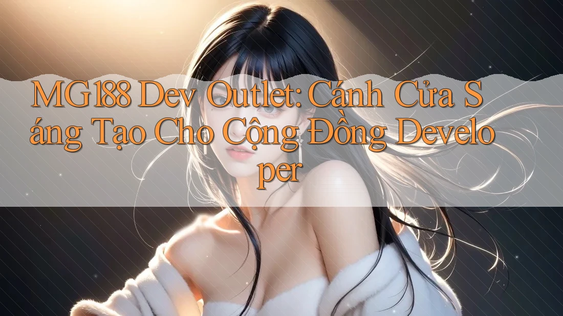 MG188 Dev Outlet: Cánh Cửa Sáng Tạo Cho Cộng Đồng Developer MG188 Dev Outlet: Cánh Cửa Sáng Tạo Cho Cộng Đồng Developer
