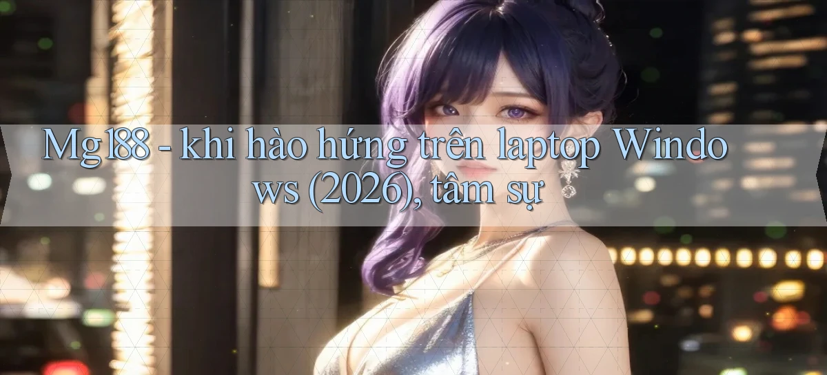 Mg188   khi hào hứng trên laptop Windows (2026), tâm sự