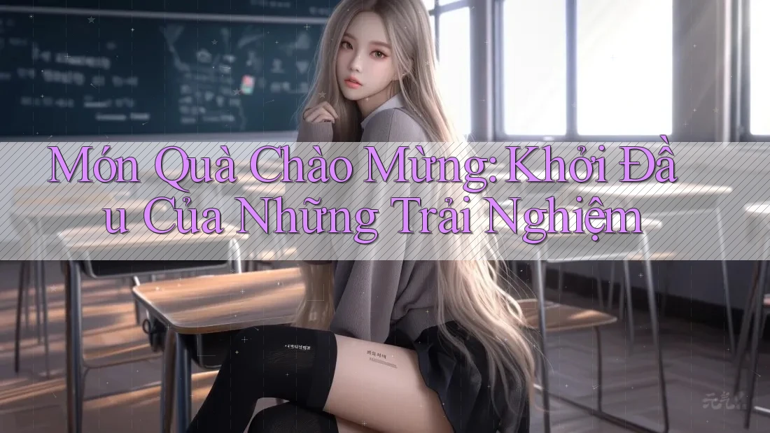 Món Quà Chào Mừng: Khởi Đầu Của Những Trải Nghiệm Món Quà Chào Mừng: Khởi Đầu Của Những Trải Nghiệm