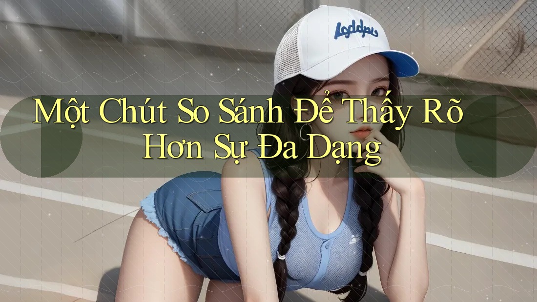 Một Chút So Sánh Để Thấy Rõ Hơn Sự Đa Dạng Một Chút So Sánh Để Thấy Rõ Hơn Sự Đa Dạng